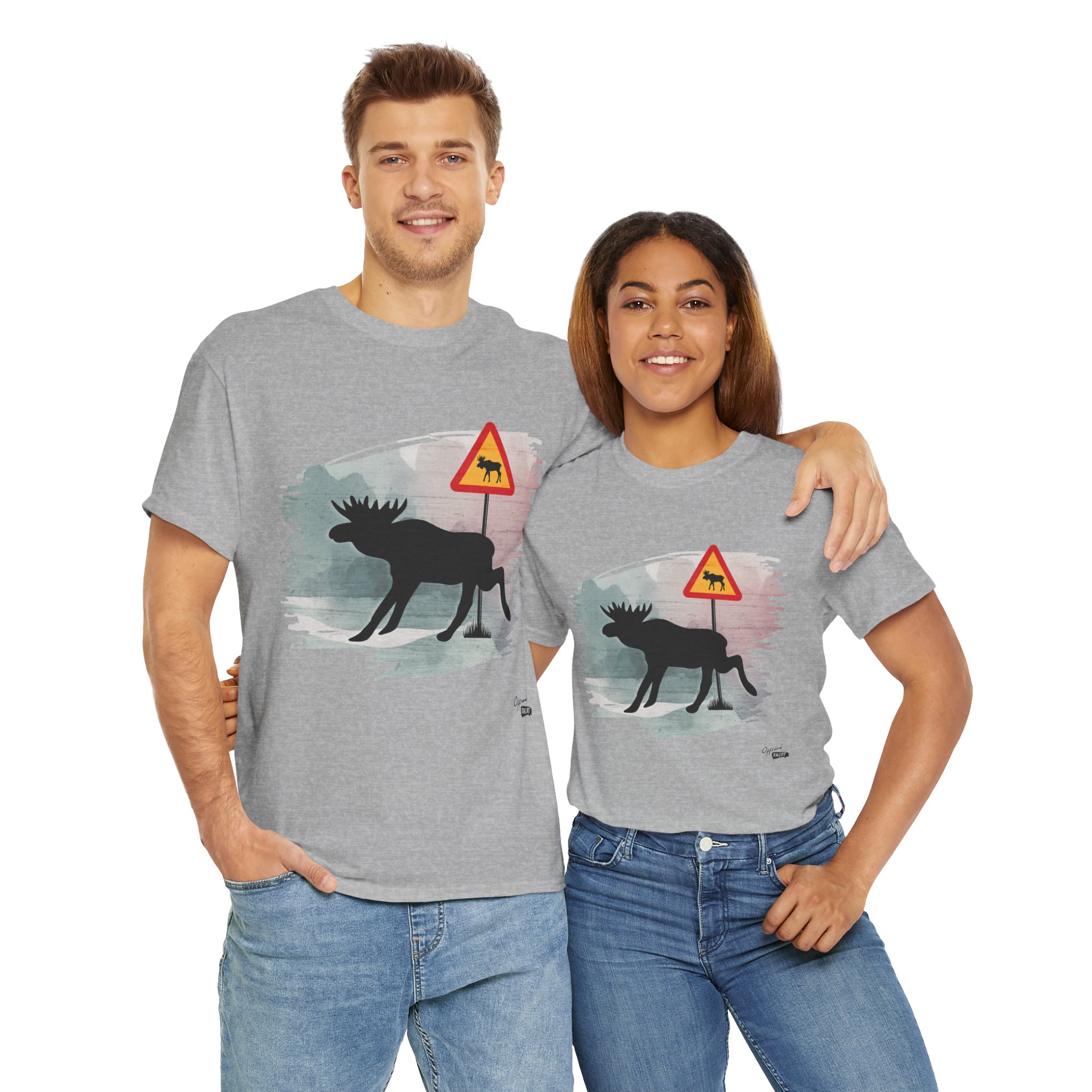 Moose Crossing Unisex – Bild 6