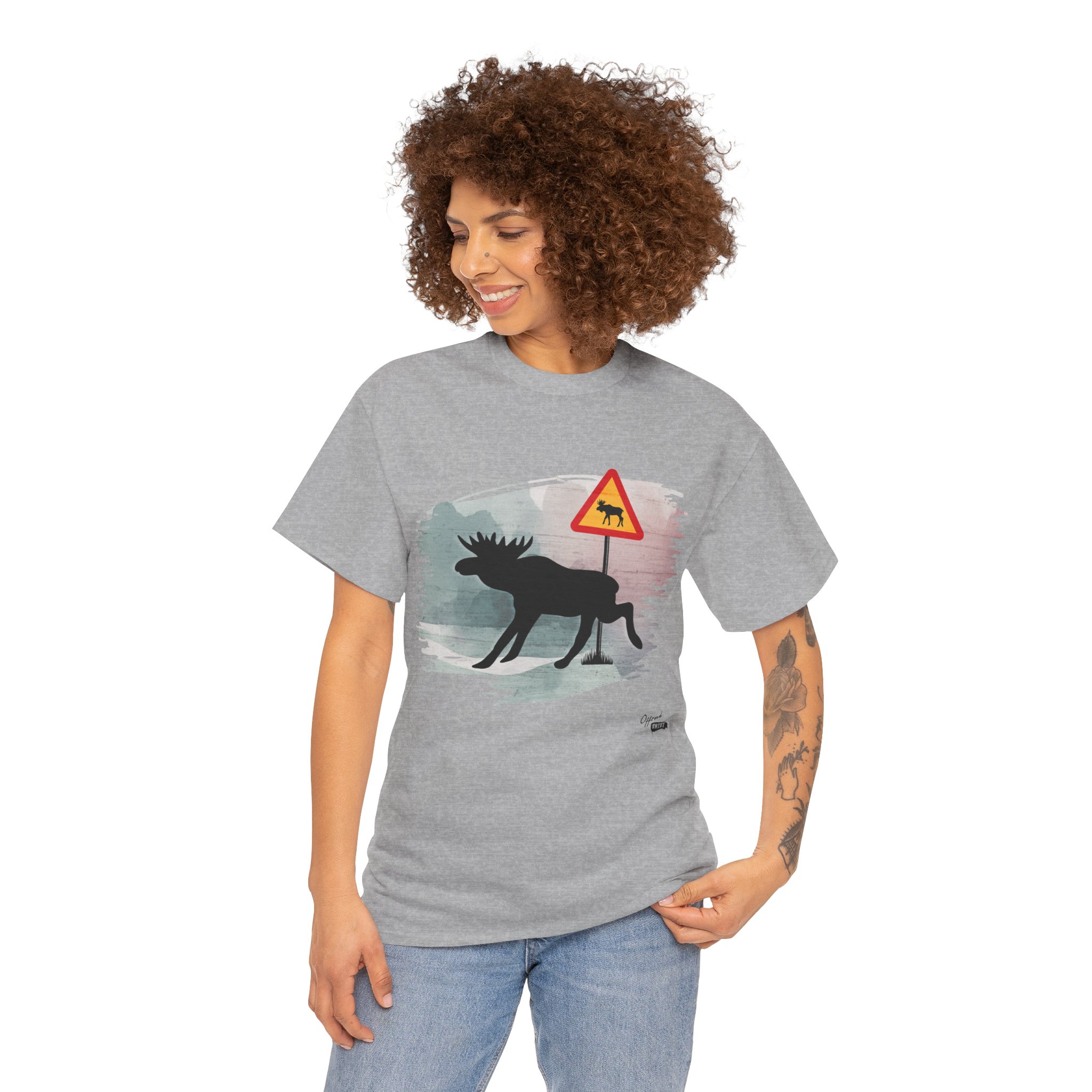 Moose Crossing Unisex – Bild 5