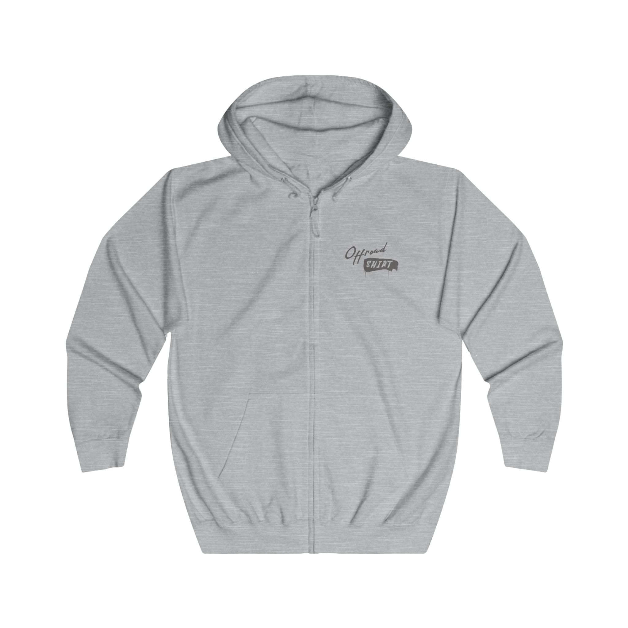 Tire Track Zip Hoodie – Bild 2