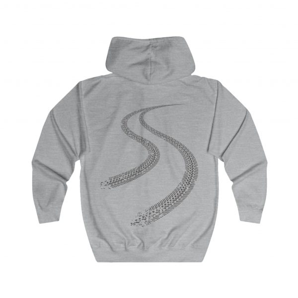Tire Track Zip Hoodie